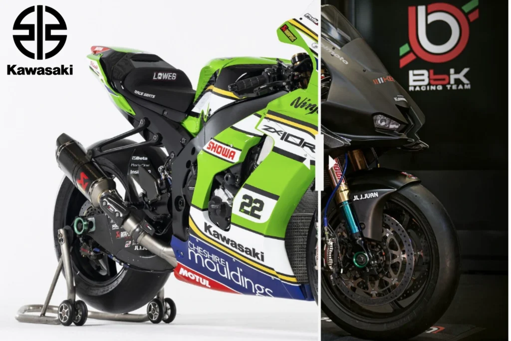 Bimota KB998 and kawasaski 2025 