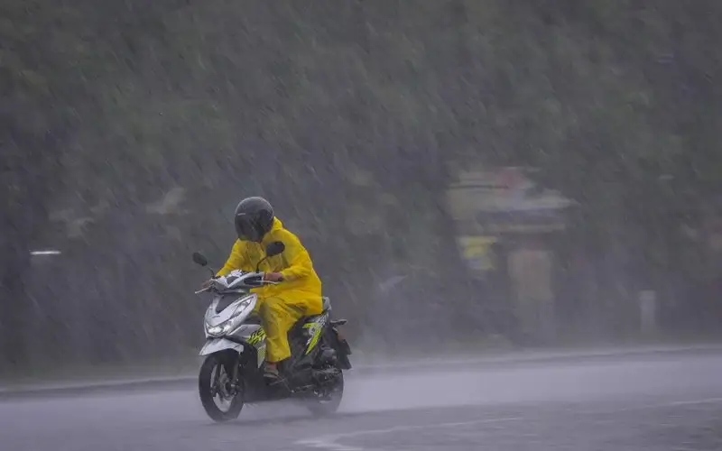 Riding in the Rain