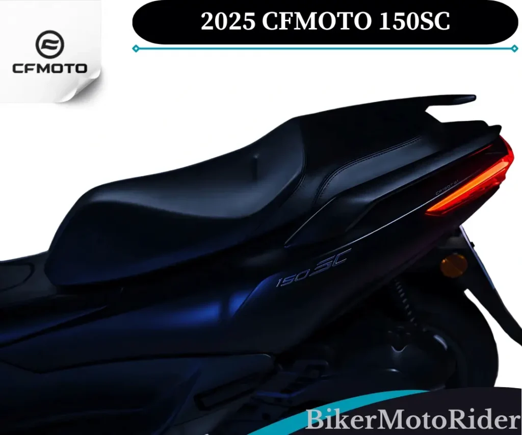 2025 CF Moto 150SC  seat